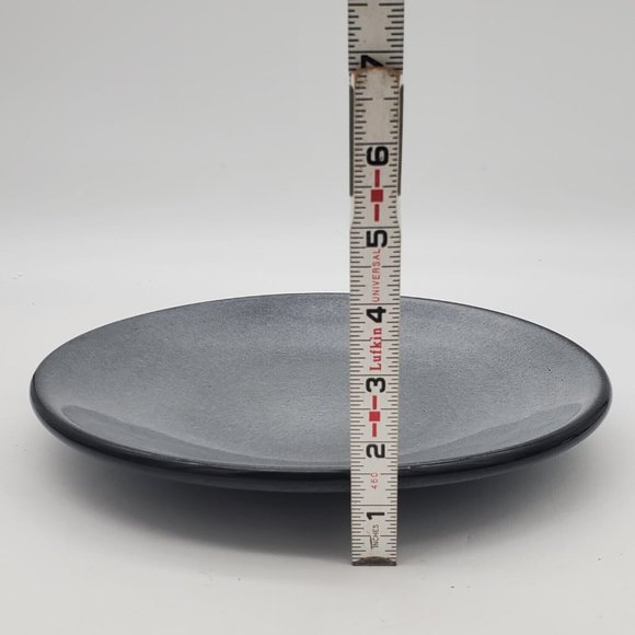 Anfora Denali Gray Coupe Dinner Plate Stoneware Resterauntware 10.5" Replacement - Picture 4 of 7